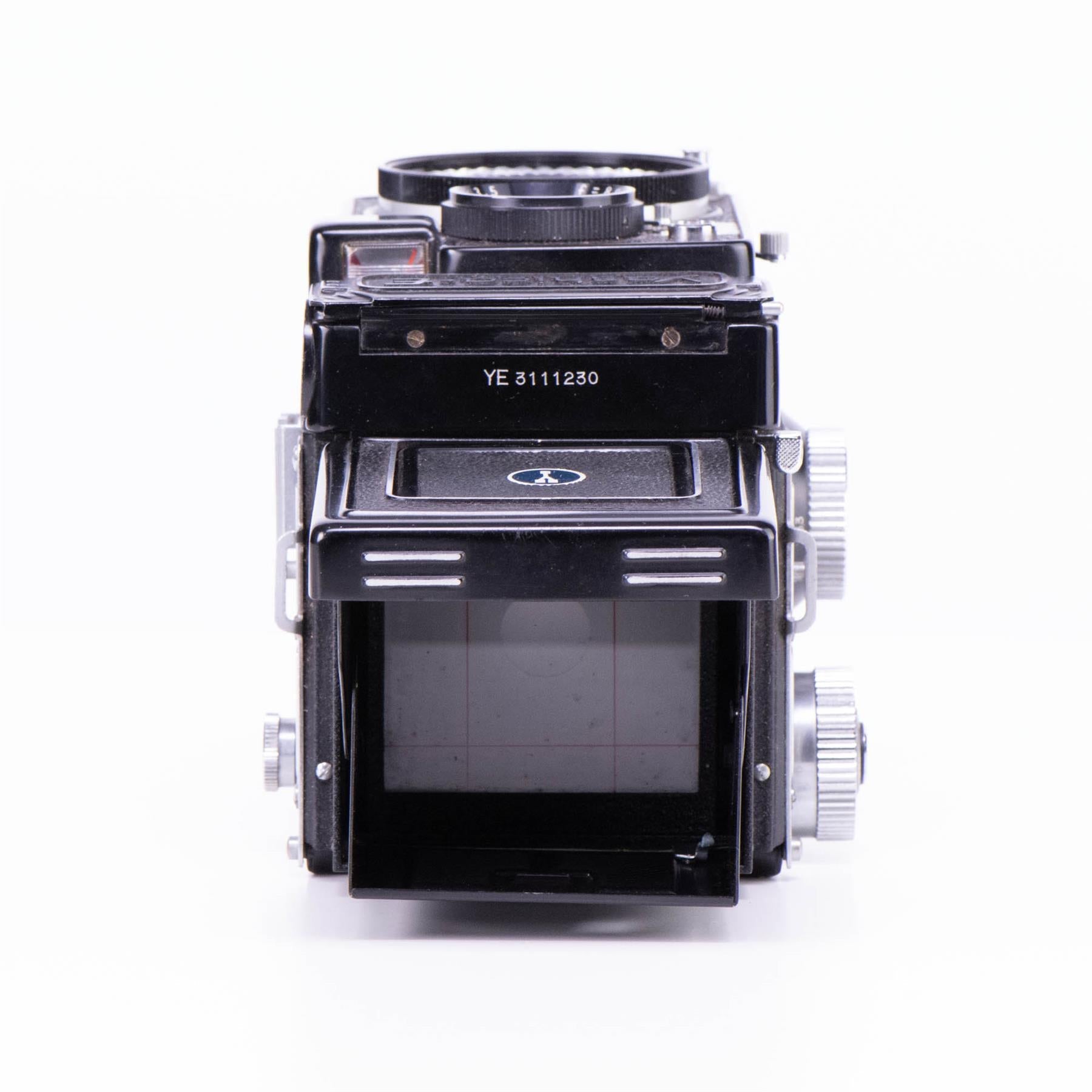 YASHICA　昭和30年代のカメラ Yashica-E カメラ | 80mm f3.5 レンズ | ブラック | 日本 | 1964 - 1966