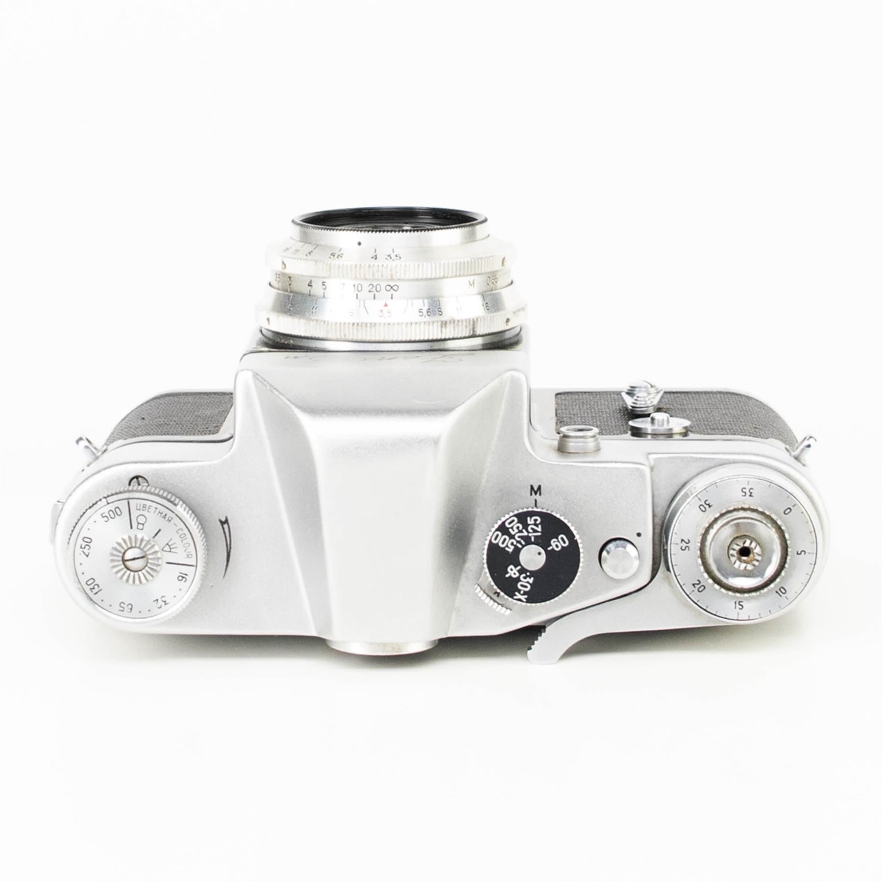 Zenit 3M Camera | Industar 50mm f3.5 lens | Soviet union