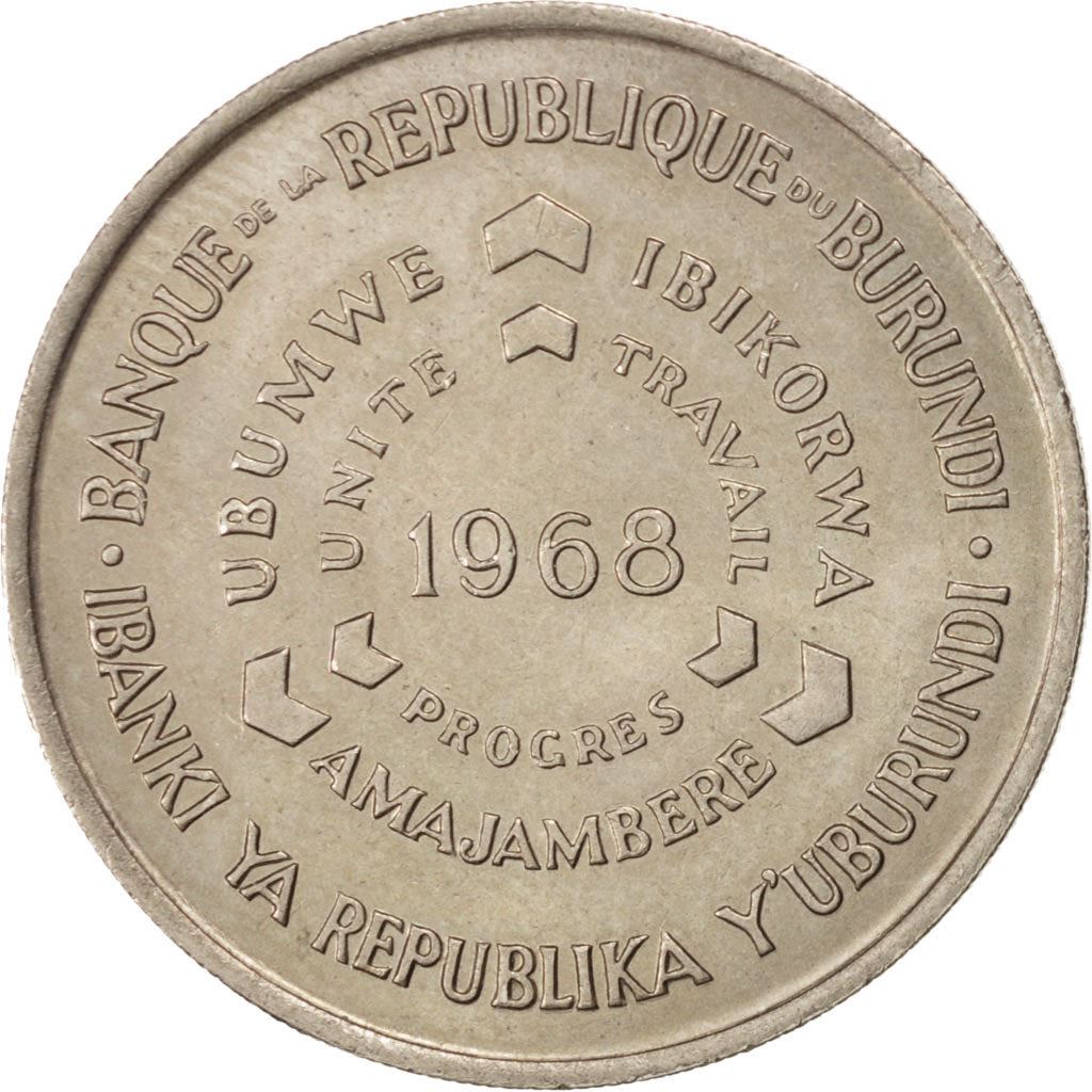 Burundi | 10 Francs Coin | FAO | Km:17 | 1968 - 1971
