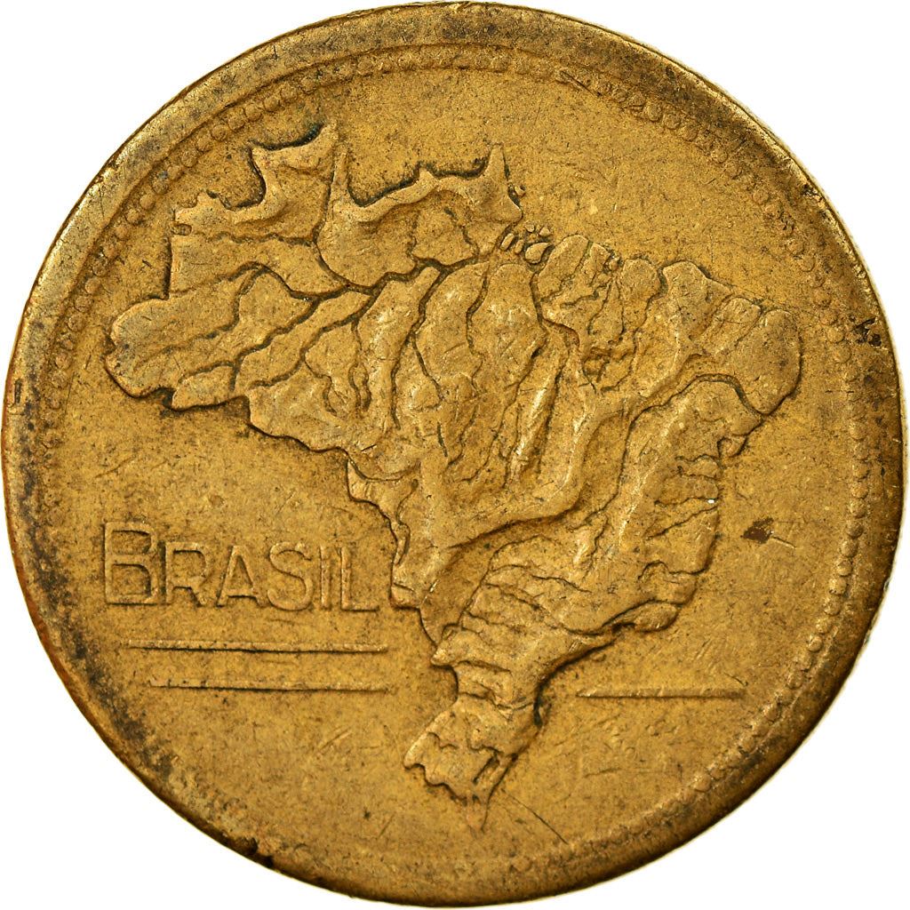 Moneta Brasile 1 Cruzeiro | KM558 | 1942 - 1956