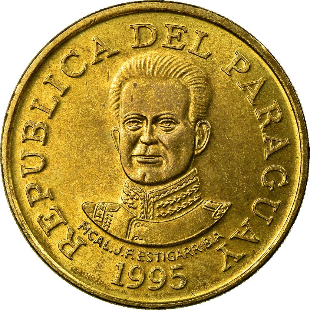Paraguay | Pièce de 50 Guaranis | José Félix Estigarribia | Km : 191A | 1995 - 2005