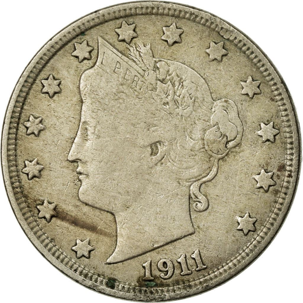 United States | 5 Cents Coin | Liberty | Roman Numeral | KM112 | 1883 - 1913