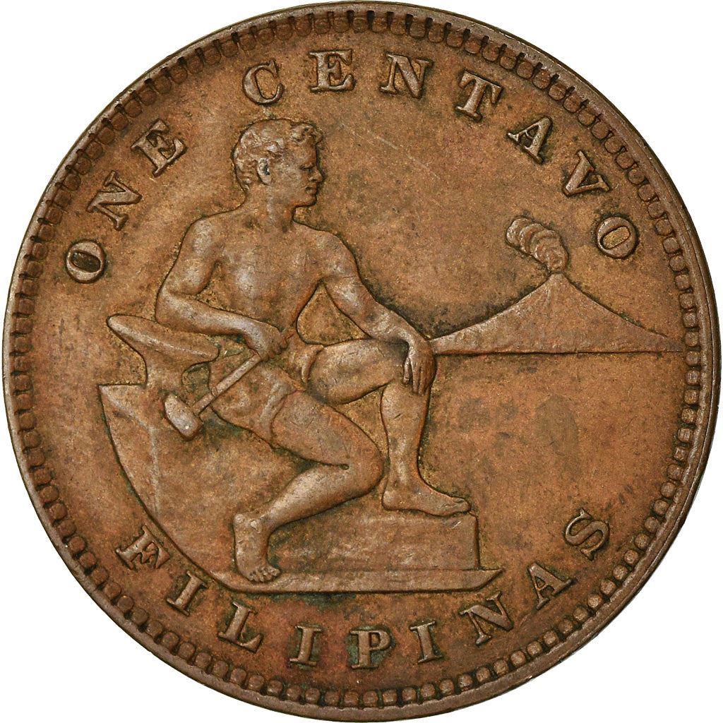 フィリピン | 1センタボ硬貨 | イーグル | Km:163 | 1903年 - 1936年