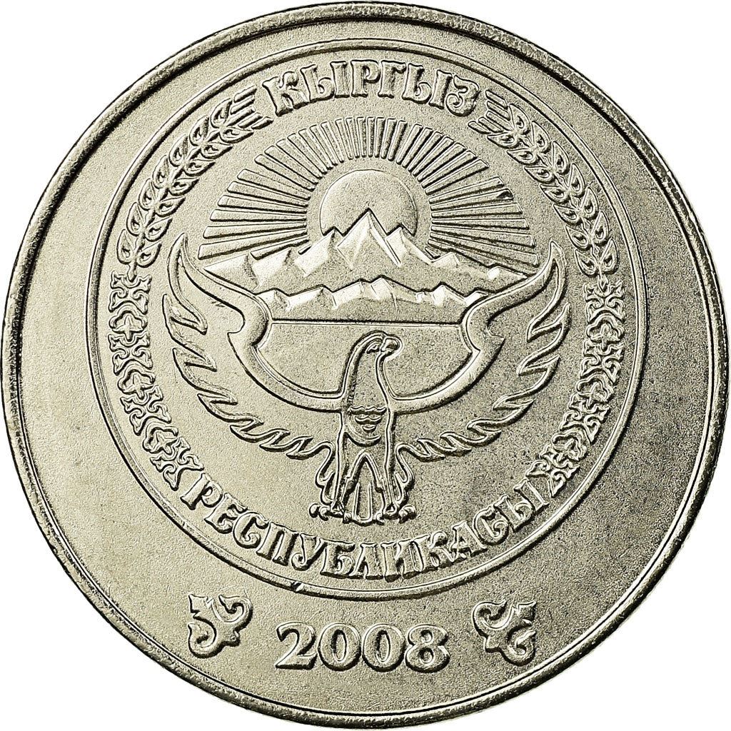 Kyrgyzstan 3 Som Coin | Falcon | Kookor | KM15 | 2008
