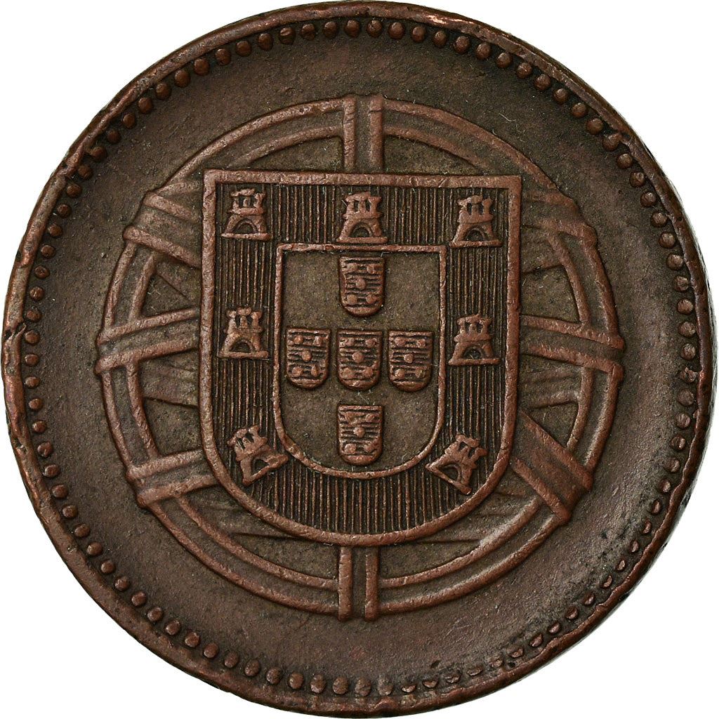 Portugal | Pièce de 2 centavos | Bronze | Sphère armillaire | Blason | Km : 568 | 1918 - 1921
