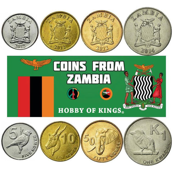 Zambia ザンビア 銀製 5、10 クワチャ 保証書付き 送料込み Zambia ザンビア 銀製 5、10 クワチャ 保証書付き 送料込み 【公式通販】