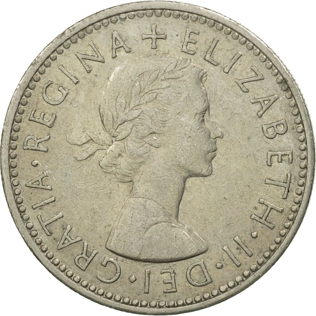 United Kingdom | 1 Shilling Coin | Elizabeth II | Km:905 | 1954 - 1970
