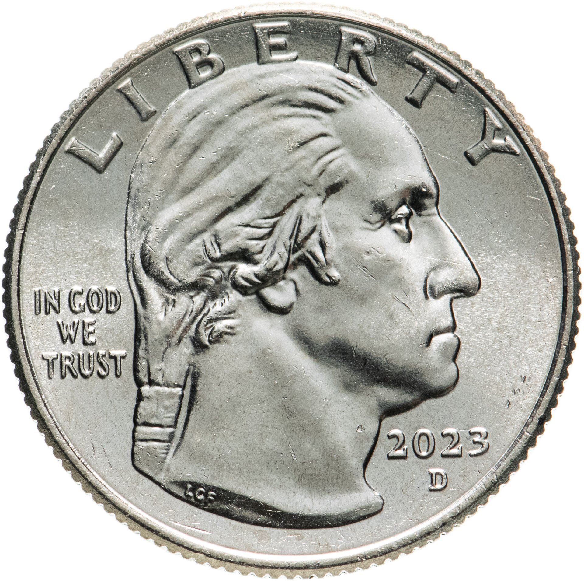 USA | 1/4 Dollar Mønt | Bessie Coleman | KM:778 | 2023