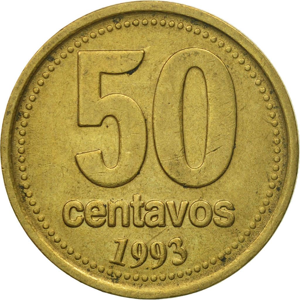 Argentina 50 Centavos | Tucuman Building Coin | KM111 | 1992 - 2010