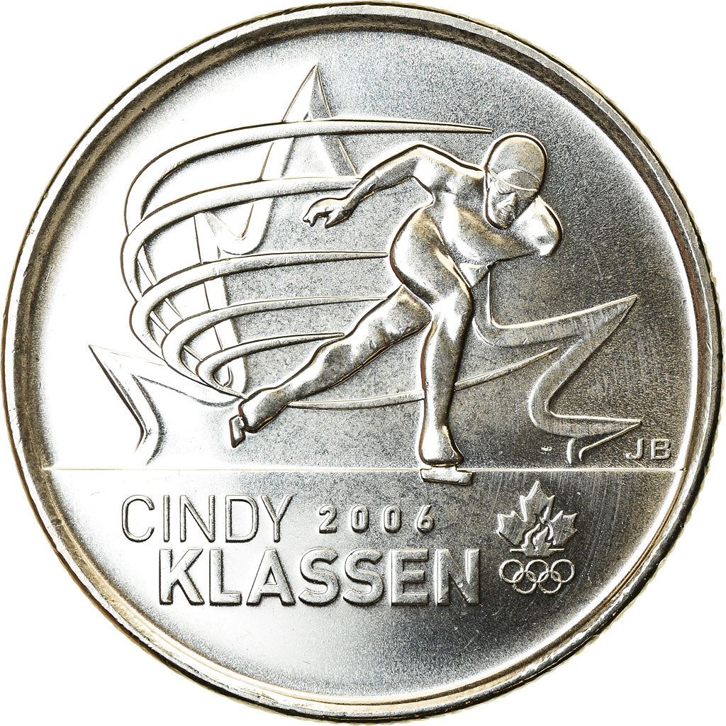 Canada | 25 Cents Coin | Nickel plated steel | Cindy Klassen | KM:1065 | 2009