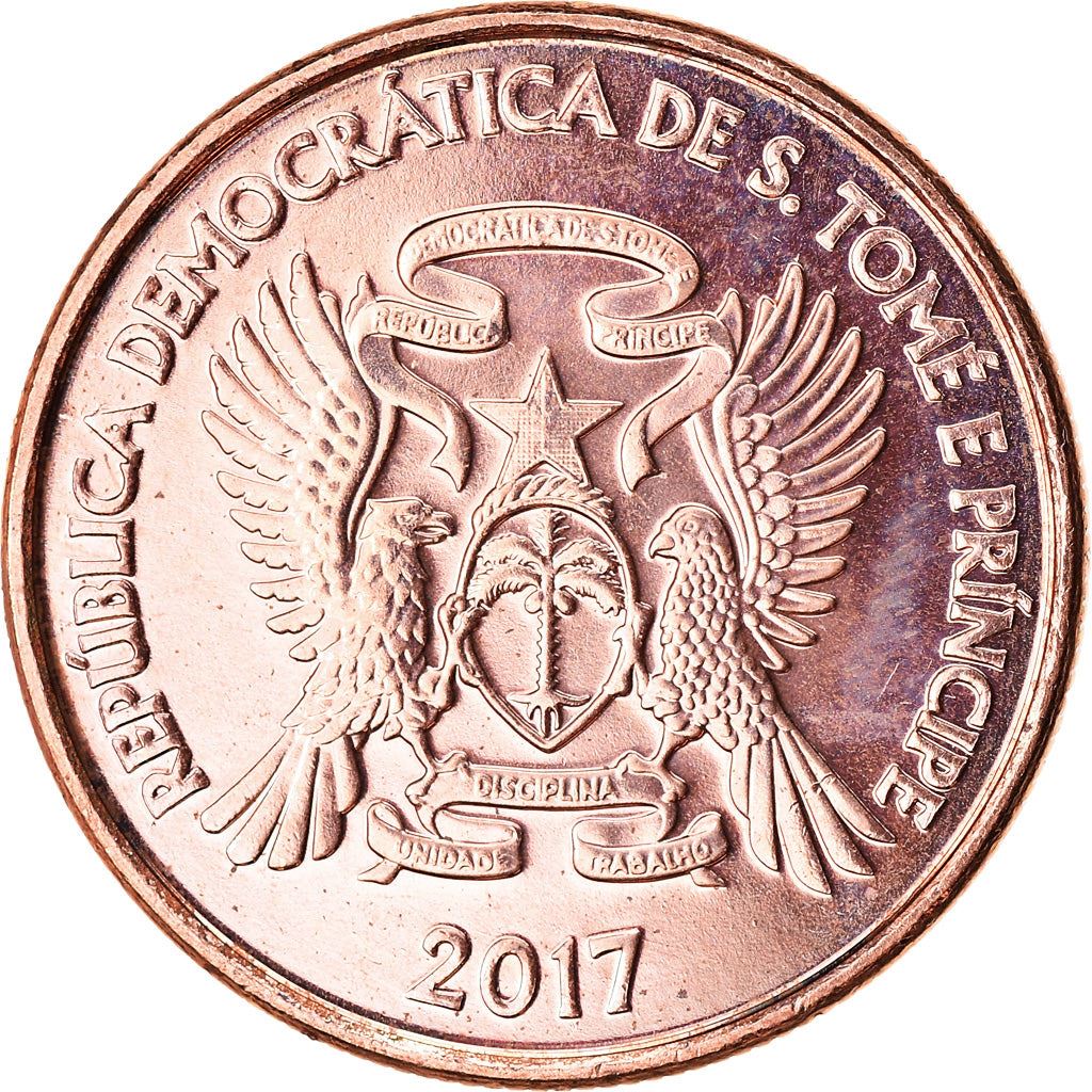 Sao Tome and Principe | 20 Centimos Coin | Cessa bird | 2017
