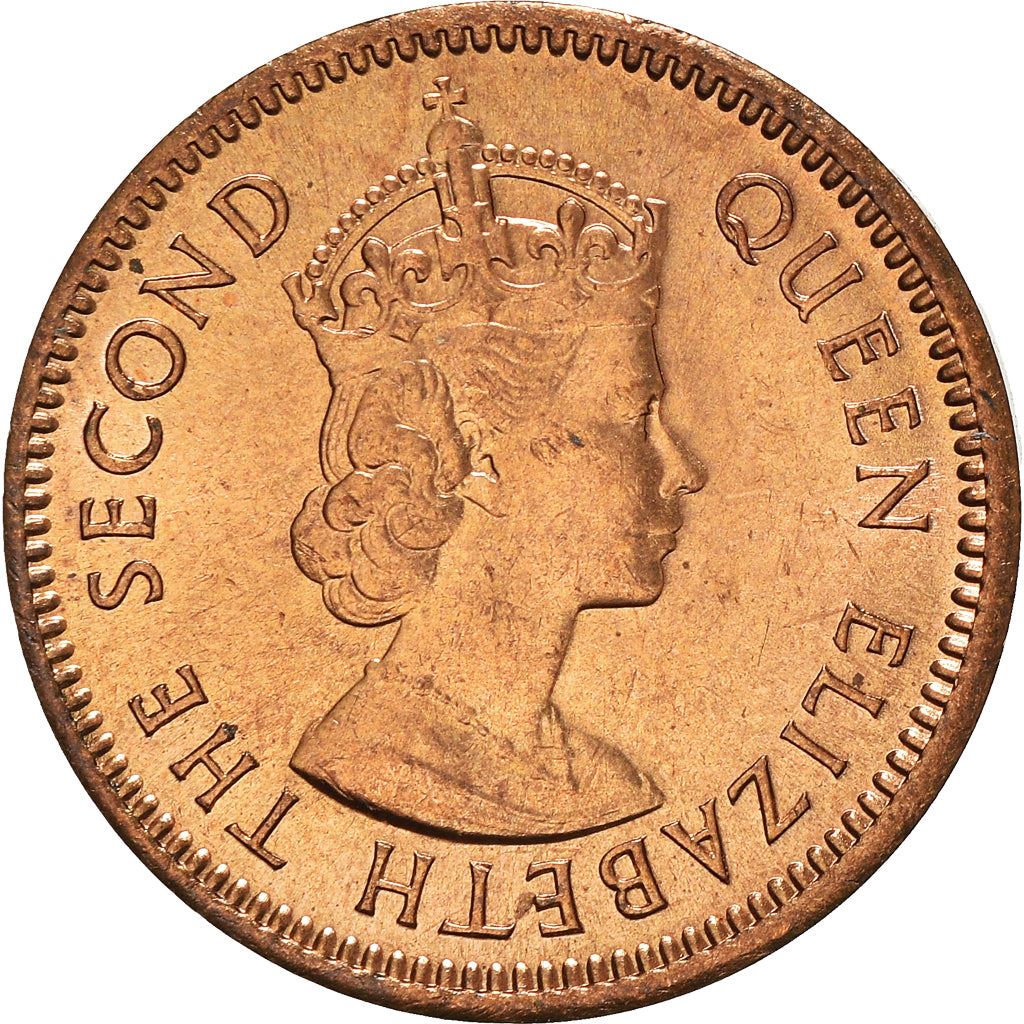 Mauritius 1 Cent - Queen Elizabeth II | KM31 | 1953 - 1978