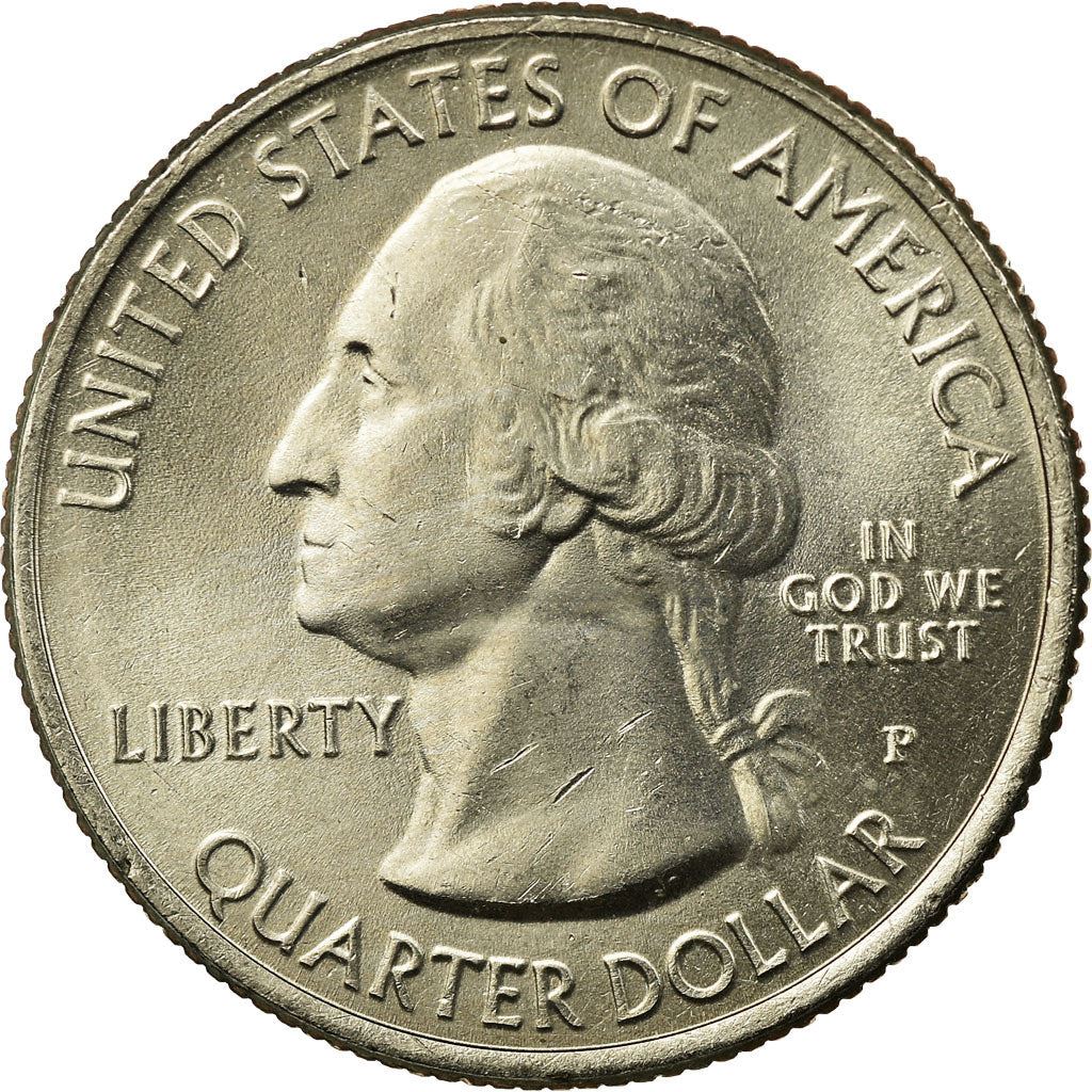 United States | 1/4 Dollar Coin | Arkansas | Hot Springs | Km:469 | 2010