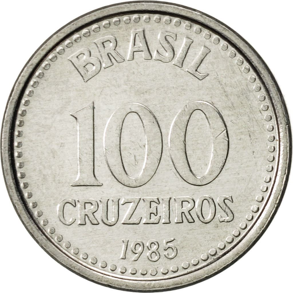 Brasil | 100 Cruzeiros Mynt | KM595 | 1985 - 1986