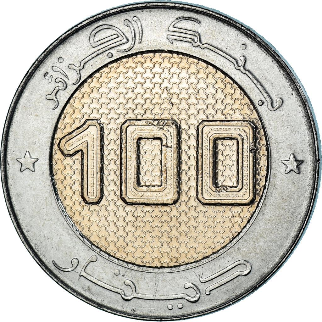 Algeria | 100 Dinars Coin | Ali Ammar | Km:143 | 2021 - 2024