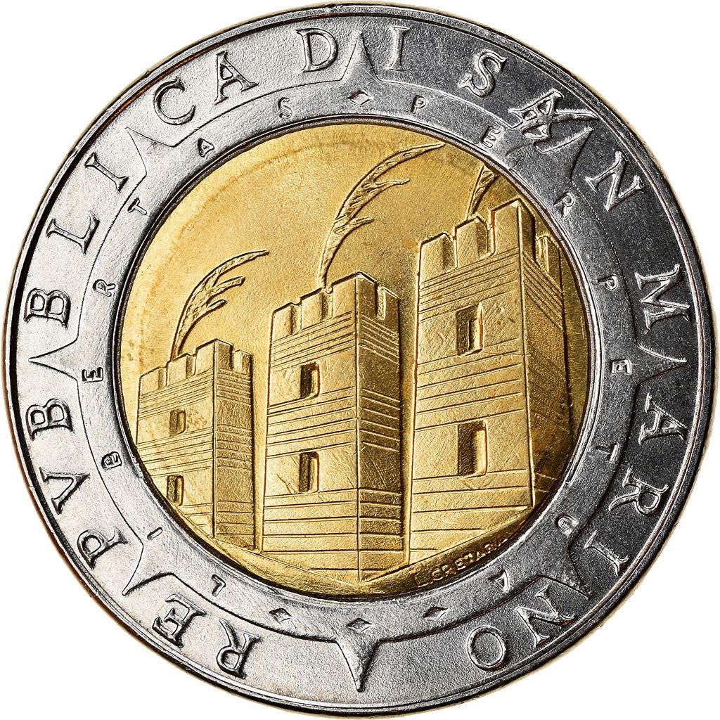 San Marino | 500 Lire Coin | Columbus | Km:286 | 1992