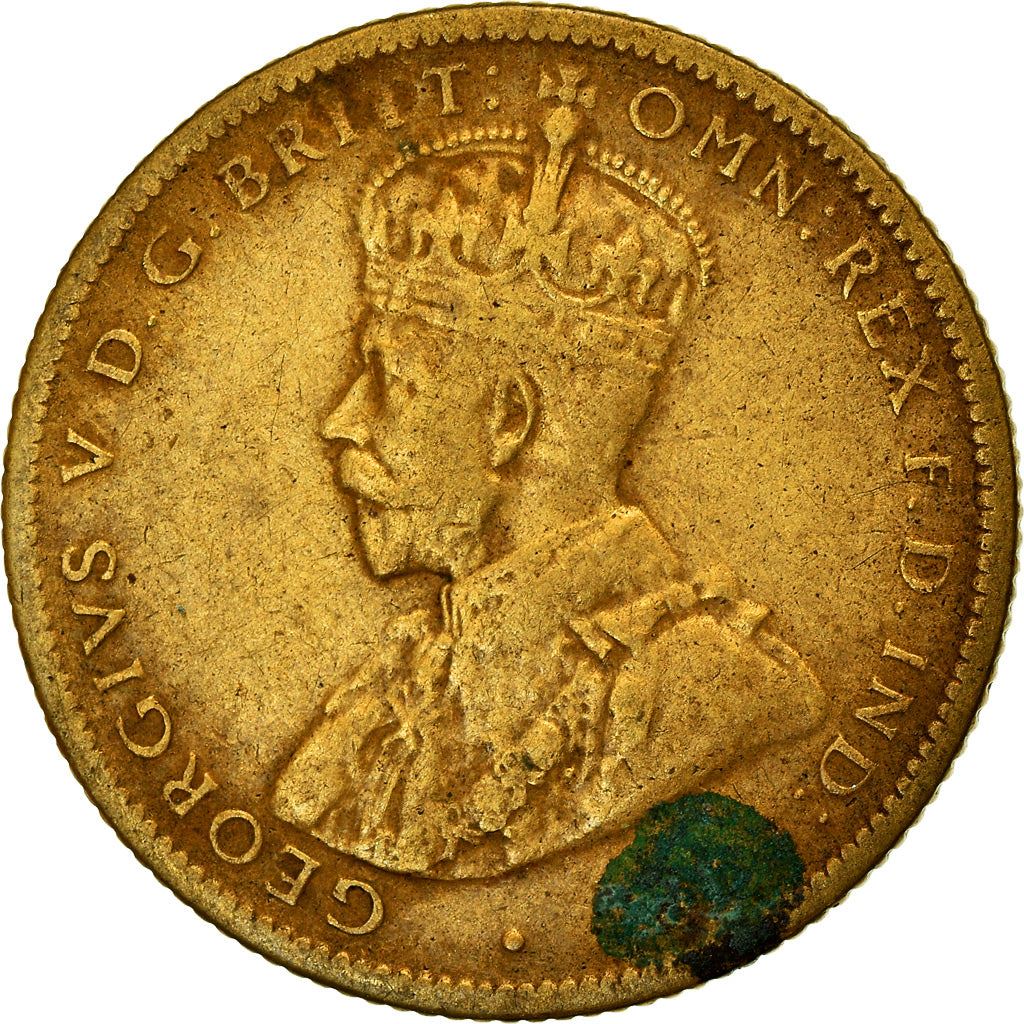 British West Africa | 1 Shilling Coin | Palm Tree | George V | Km:12A | 1920 - 1936