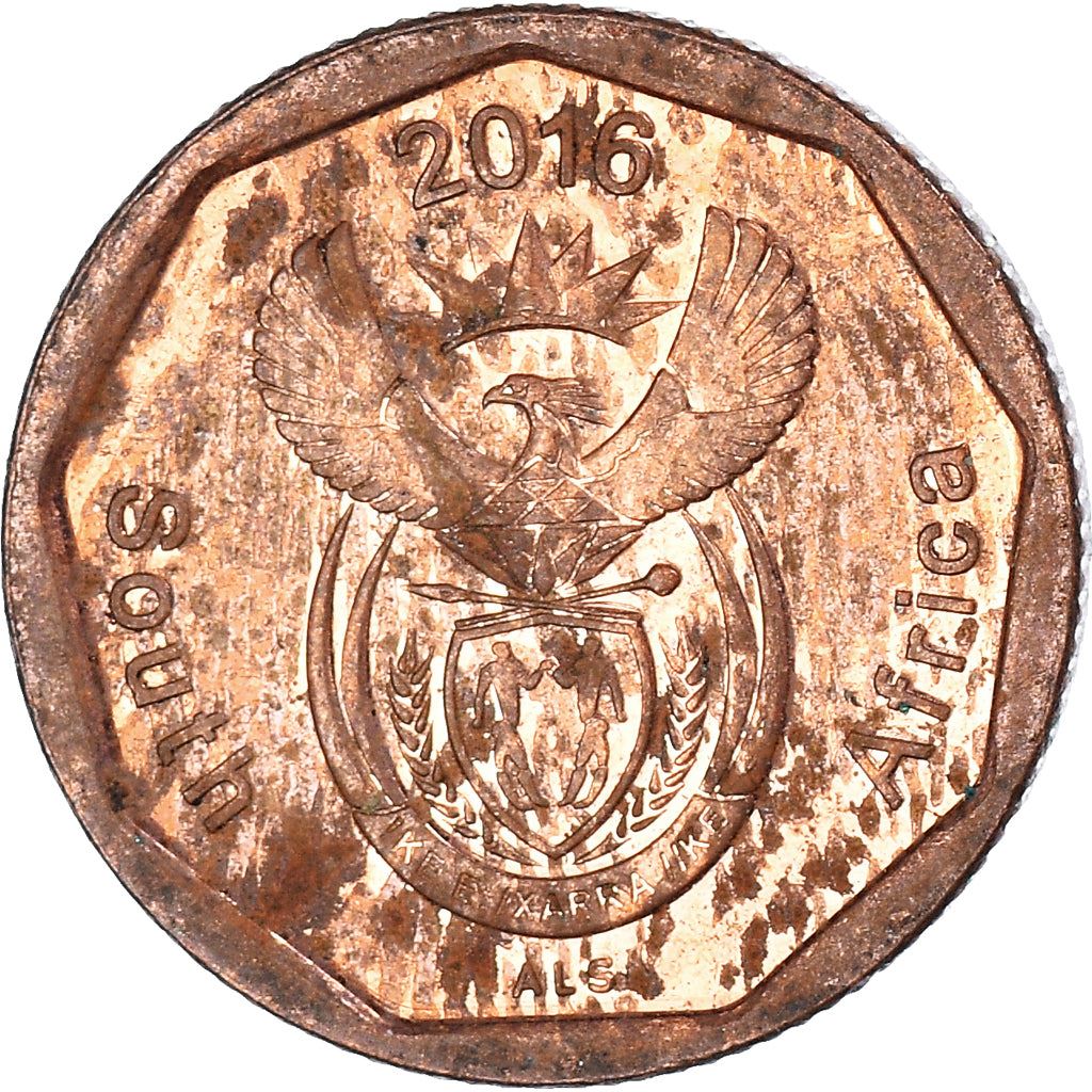 South Africa | 10 Cents Coin | Flowers | Arum Lily | Uc:22 | 2016