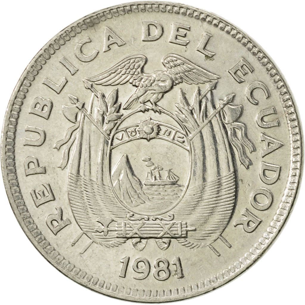 Ecuador | 20 Centavos Coin | Nickel clad steel | KM:77.2a | 1975-1981