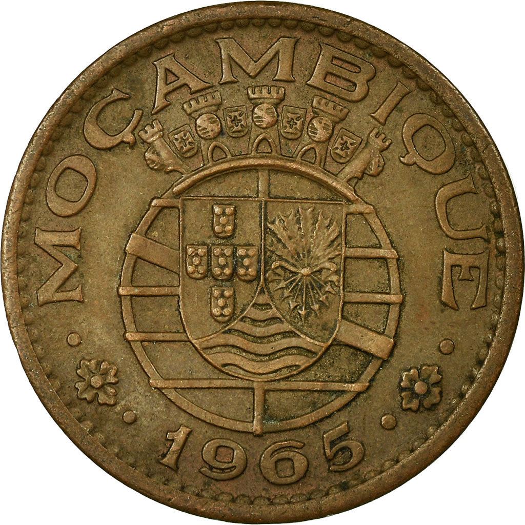 Mozambique 1 Escudo Coin | Military Order Of Christ | KM82 | 1953 - 1974