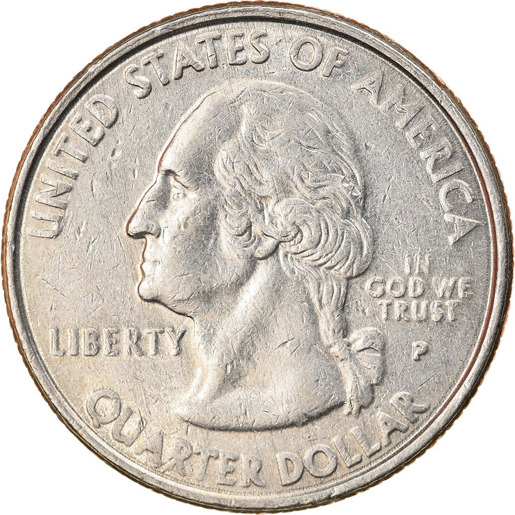United States | 1/4 Dollar Coin | Connecticut | Km:297 | 1999