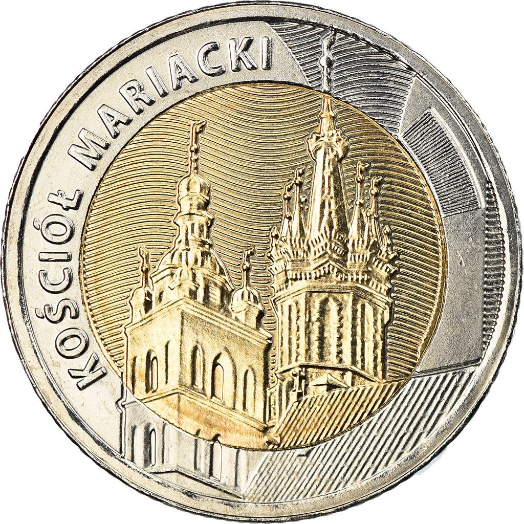 ポーランド | 5ズウォティ硬貨 | 聖マリア教会 | 年:1064 | 2020年