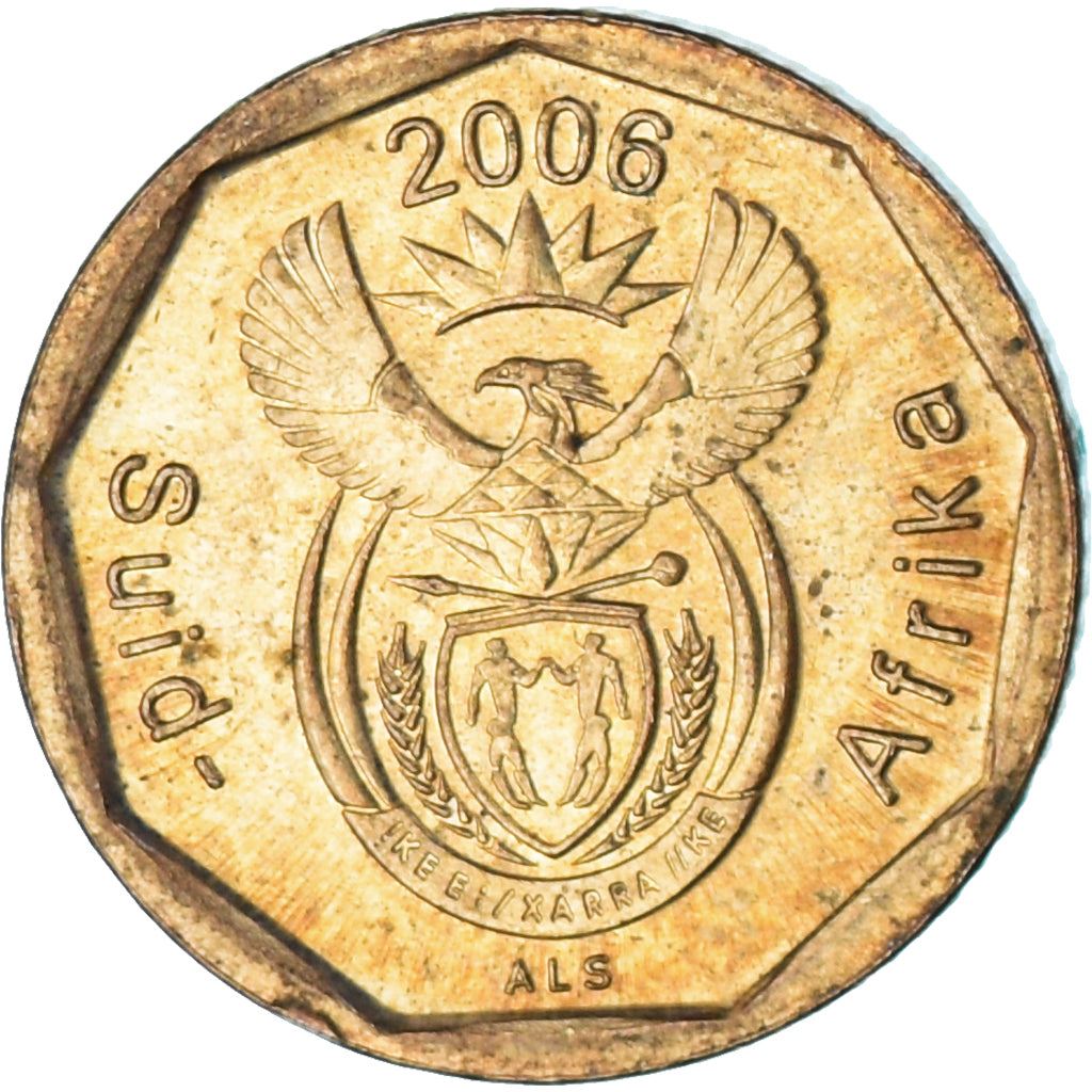 South Africa 10 Cents Afrikaans Legend - Suid-Afrika Coin KM487 2006
