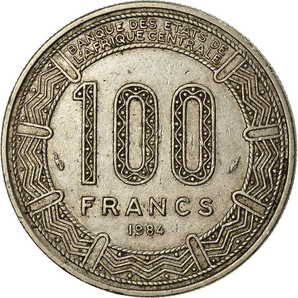 Gabon | 100 Francs Coin | Giant Eland | Km:13 | 1975 - 1985