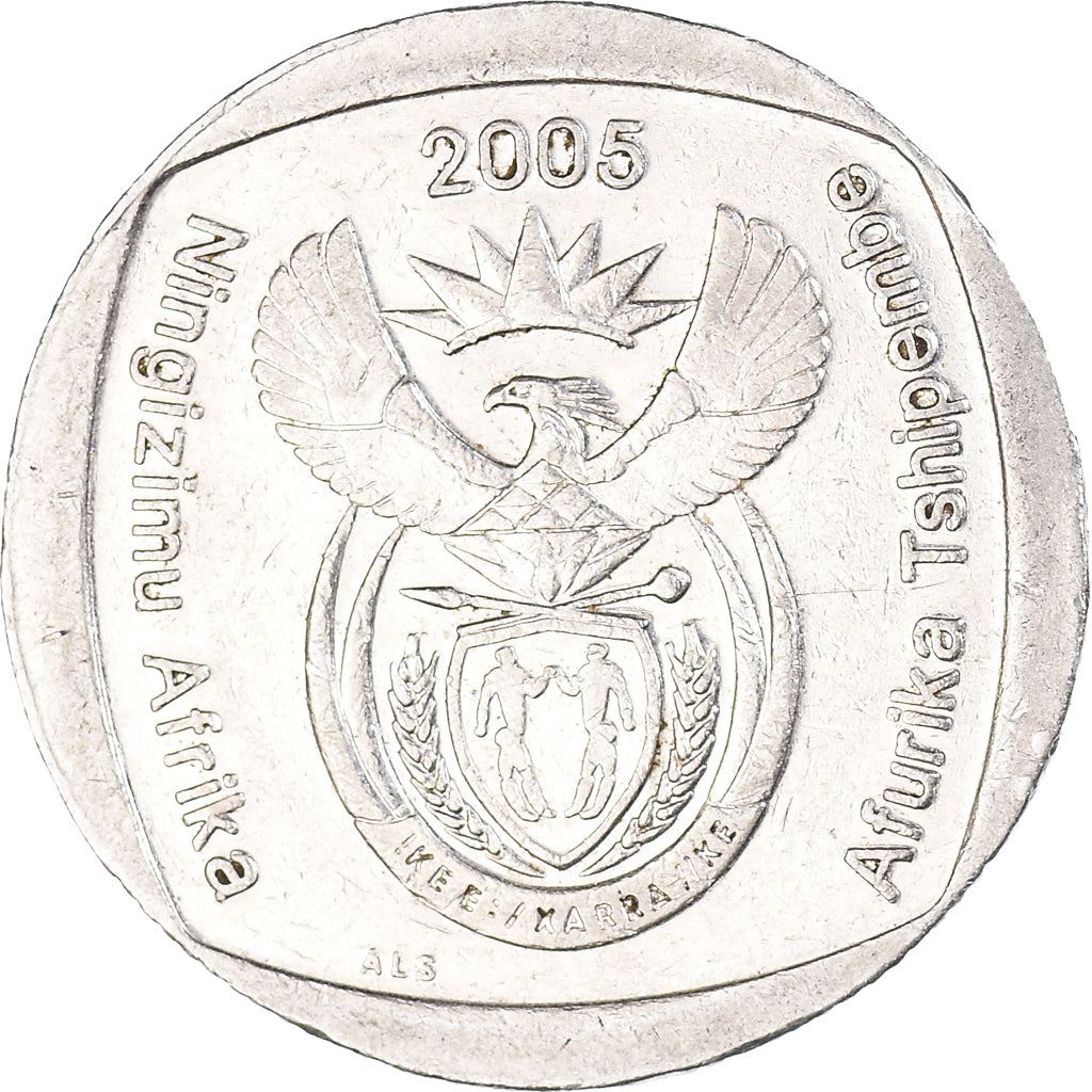 Sydafrika 2 Rand Mynt | Ningizimu Afrika - Afurika Tshipembe | KM296 | 2005 - 2017