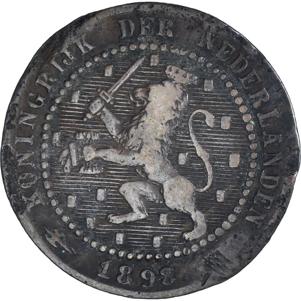 Pays-Bas | Pièce de 1 Cent | Lion | Km : 107 | 1877 - 1900