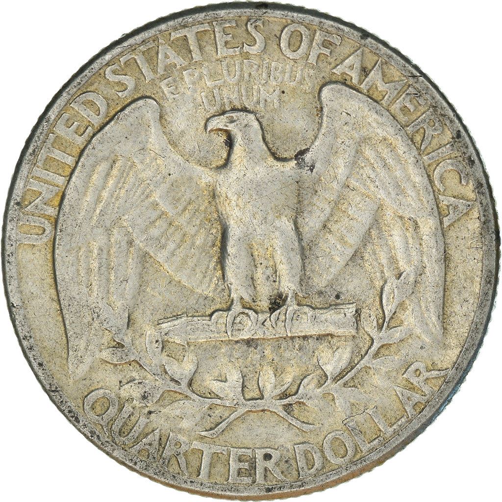 アメリカ合衆国 | 1/4ドル硬貨 | ジョージ・ワシントン | KM:164 | 1932年 - 1964年