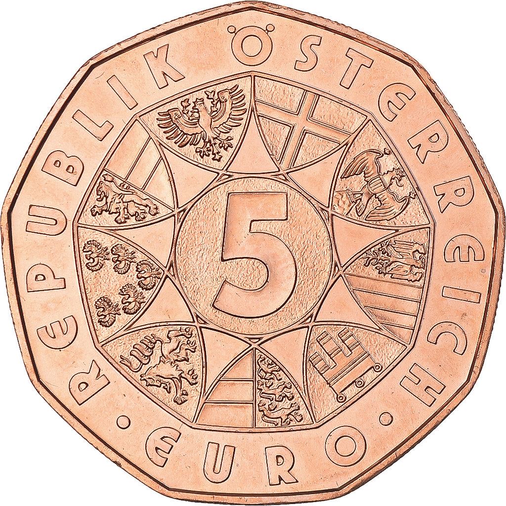 Austria | 5 Euro Coin | Philharmonic Orchestra | Km:3249 | 2016