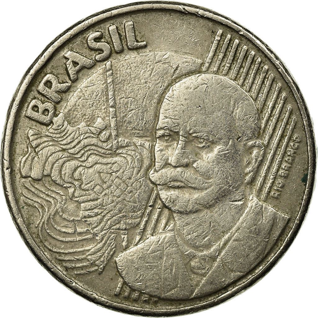 Brazil | 50 Centavos Coin | José Maria da Silva | Km:651 | 1998 - 2001