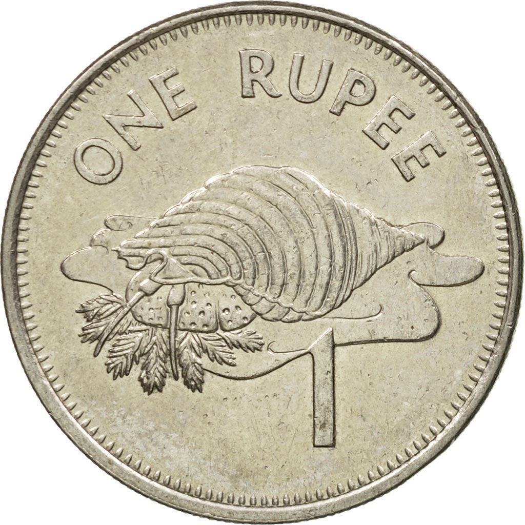 Seychelles 1 Rupee Coin | Triton Conch | KM50 | 1982 - 2010