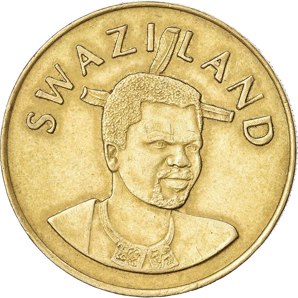 Eswatini 5 Emalangeni Mynt | Kung Mswati III | KM47 | 1995 - 2003