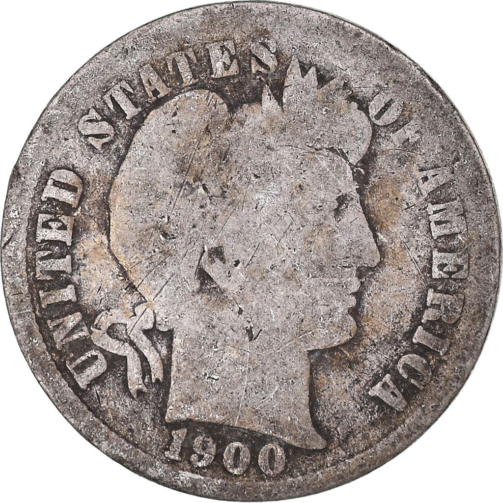 United States | 1 Dime Coin | Barber Dime | KM:113 | 1892 - 1916