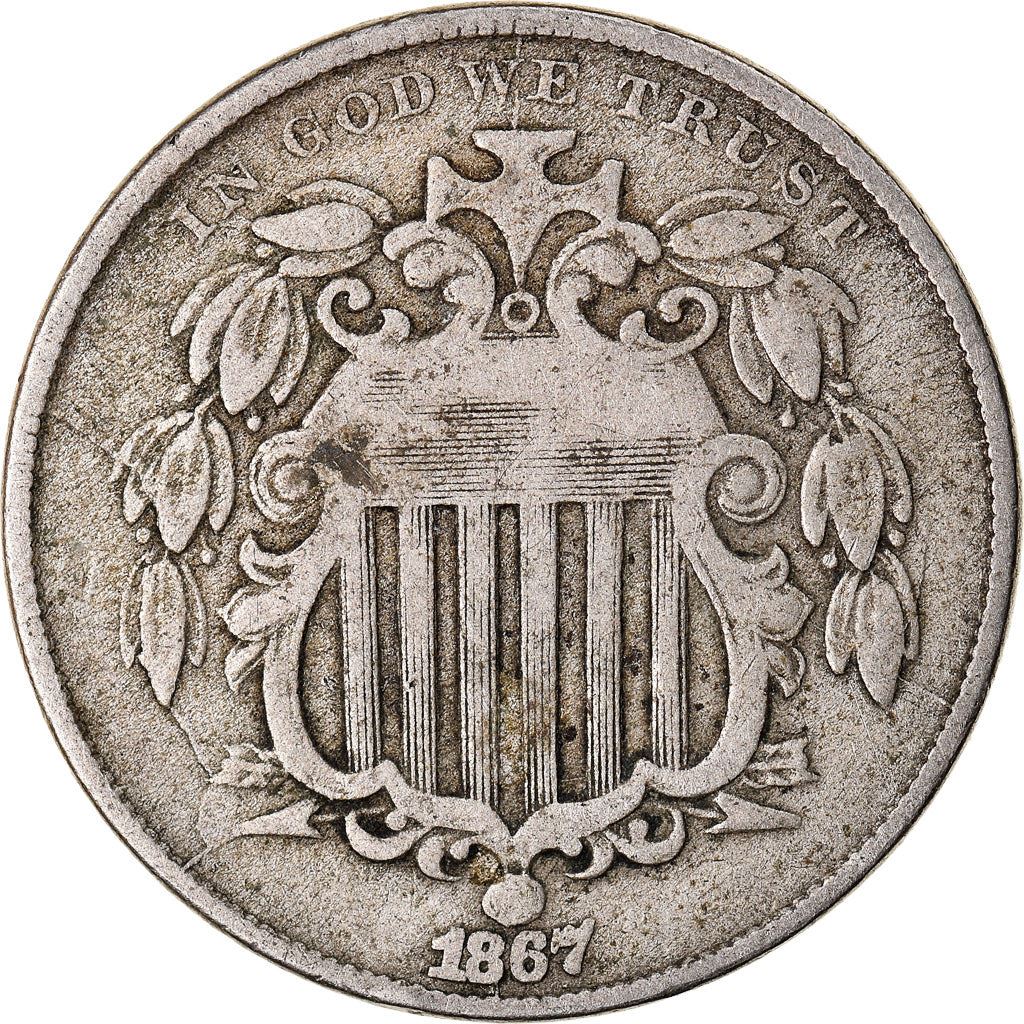 United States | 5 Cents | KM97 | 1867 - 1883