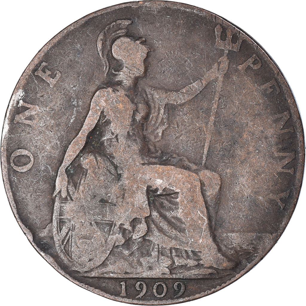 United Kingdom | 1 Penny Coin | Edward VII | Km:794 | 1902 - 1910