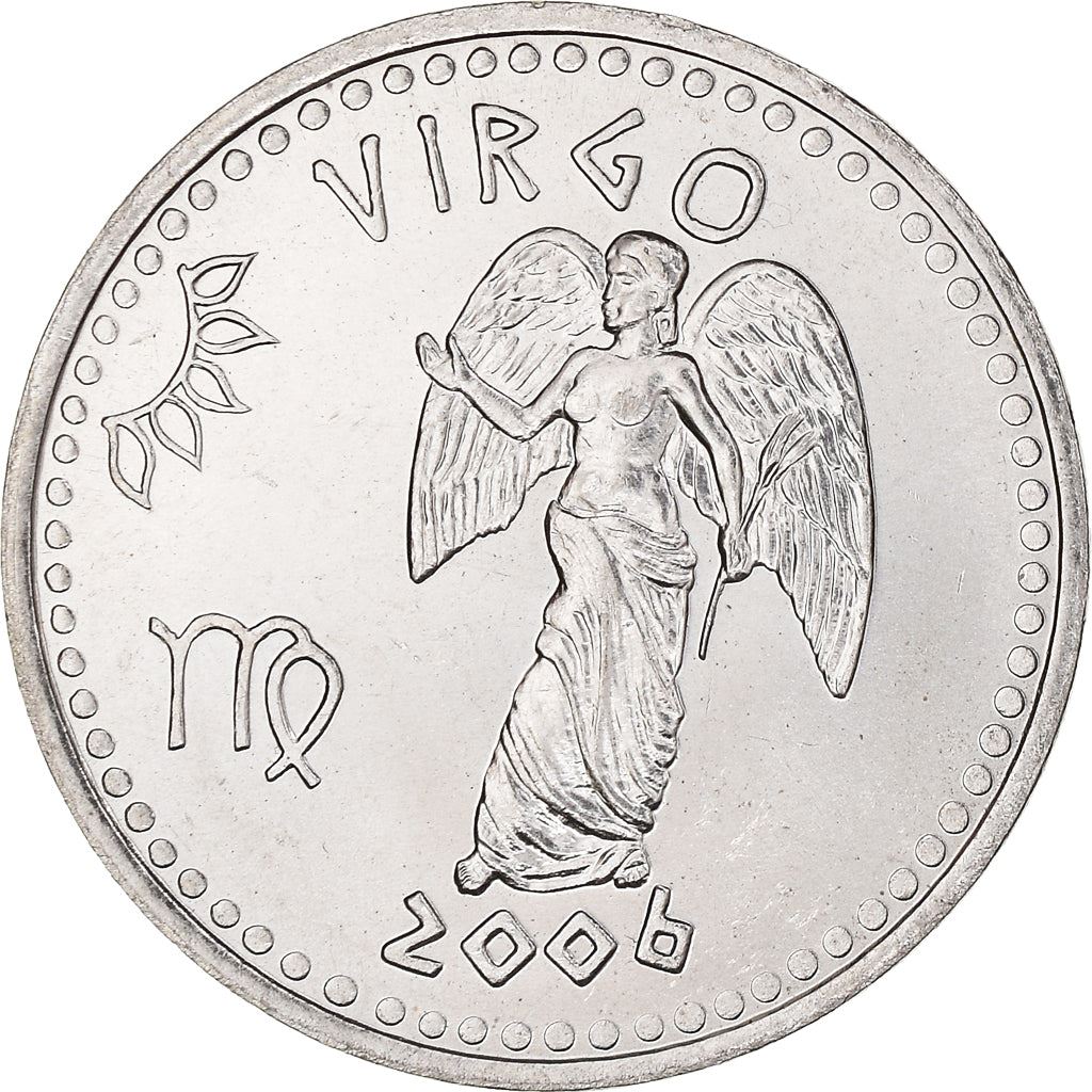 Somaliland | 10 Shillings Coin | Virgo | Stainless steel | KM:14 | 2006