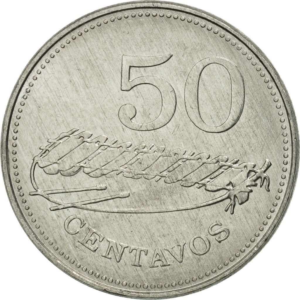 Mozambique 50 Centavos Coin | Dibinda | KM98 | 1980 - 1982