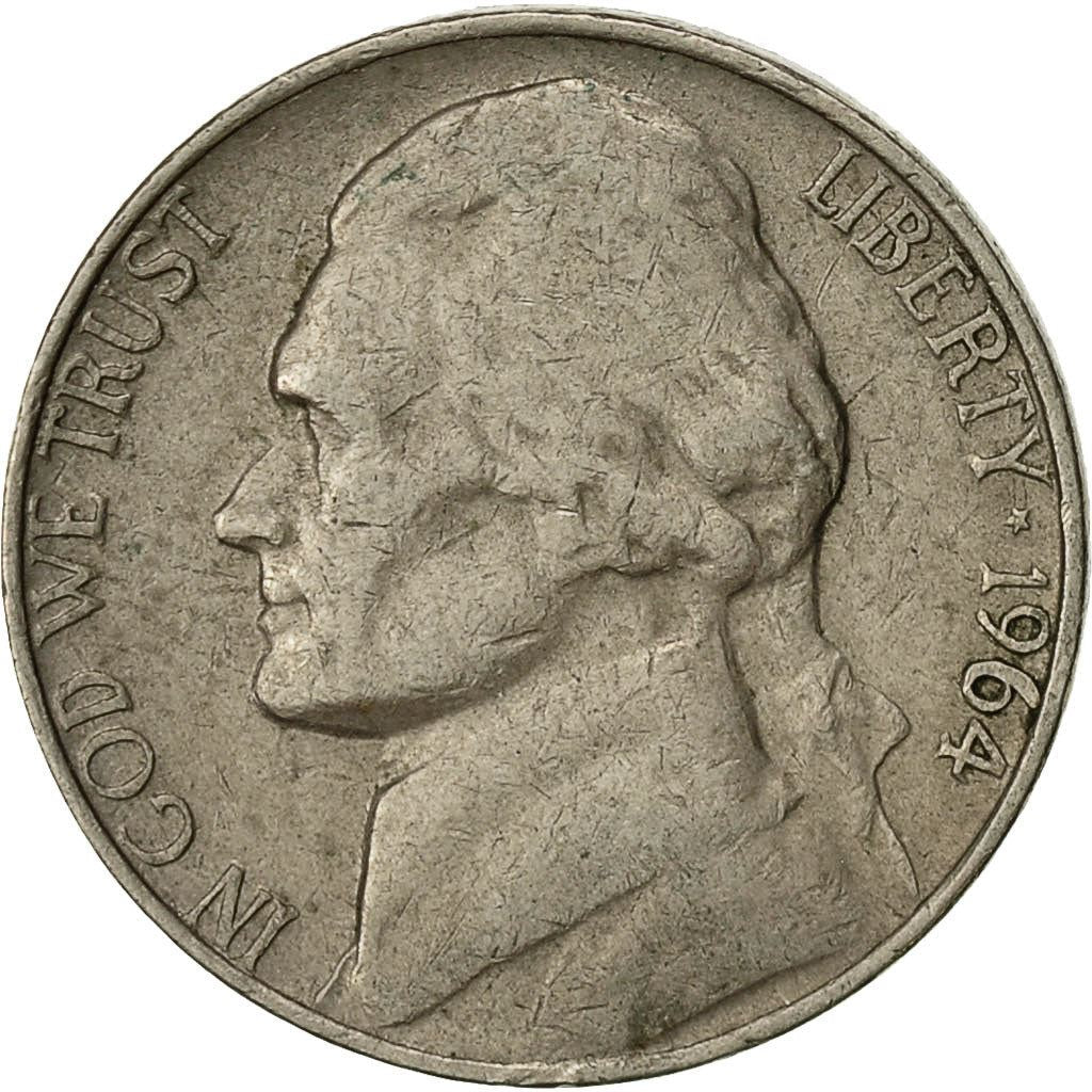 United States | 5 Cents Coin | Thomas Jefferson | Km:192 | 1938 - 2003
