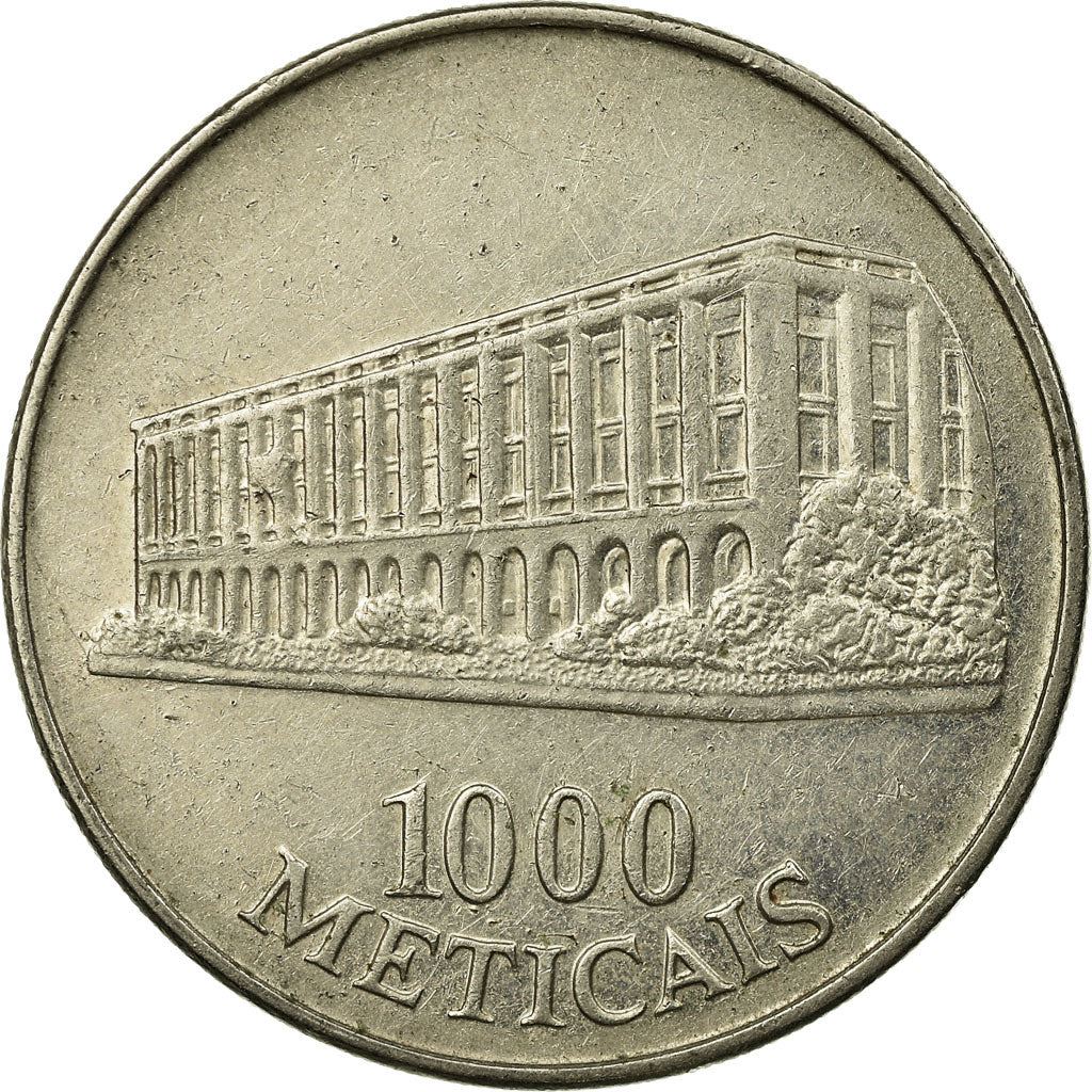 Mozambique 1000 Meticais Coin | Building | KM122 | 1994