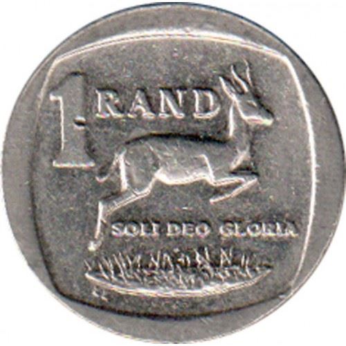 South Africa 1 Rand uMzantsi Afrika - Suid-Afrika Coin KM332 2003 - 2015