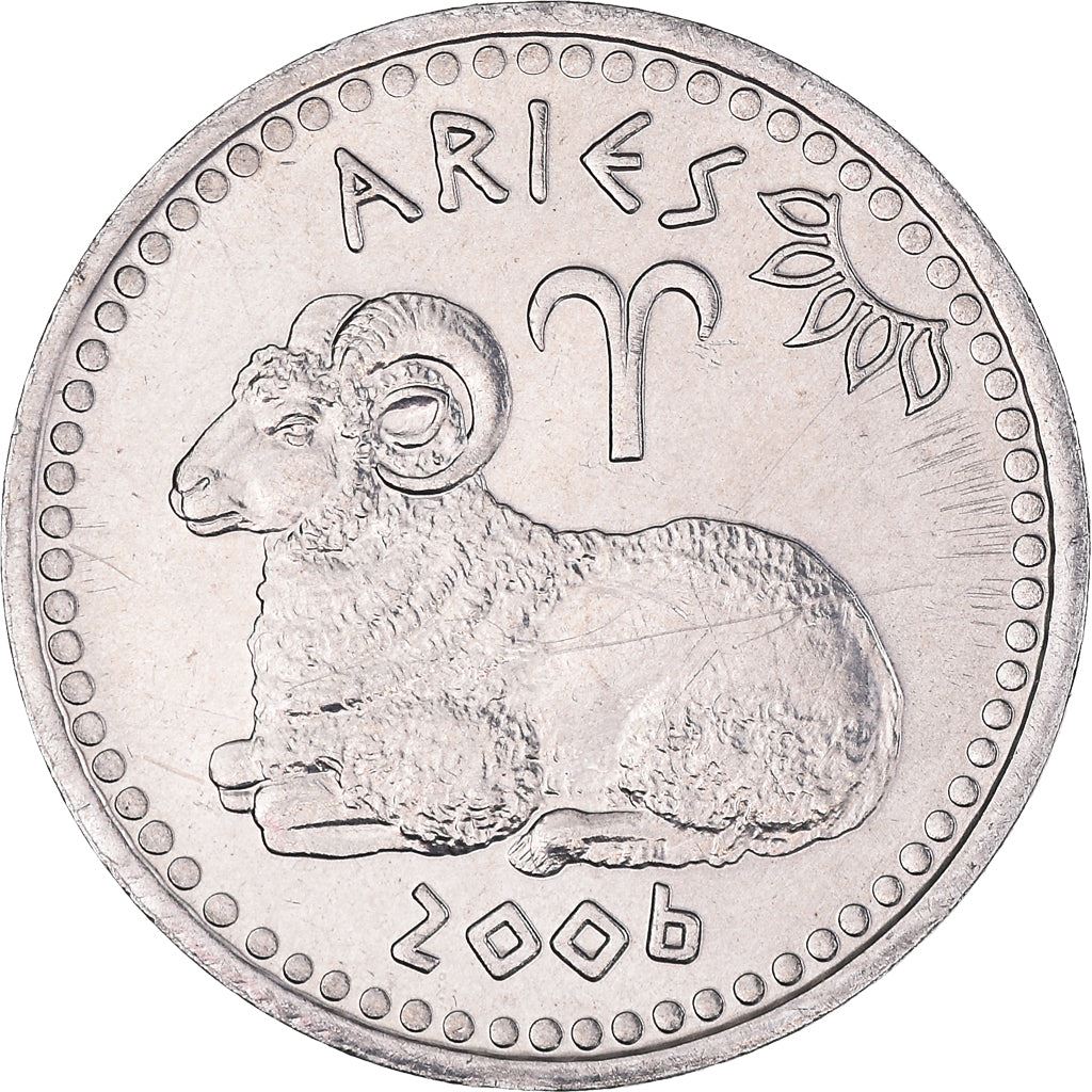 Somaliland | Pièce de 10 shillings | Bélier | Acier inoxydable | KM:9 | 2006