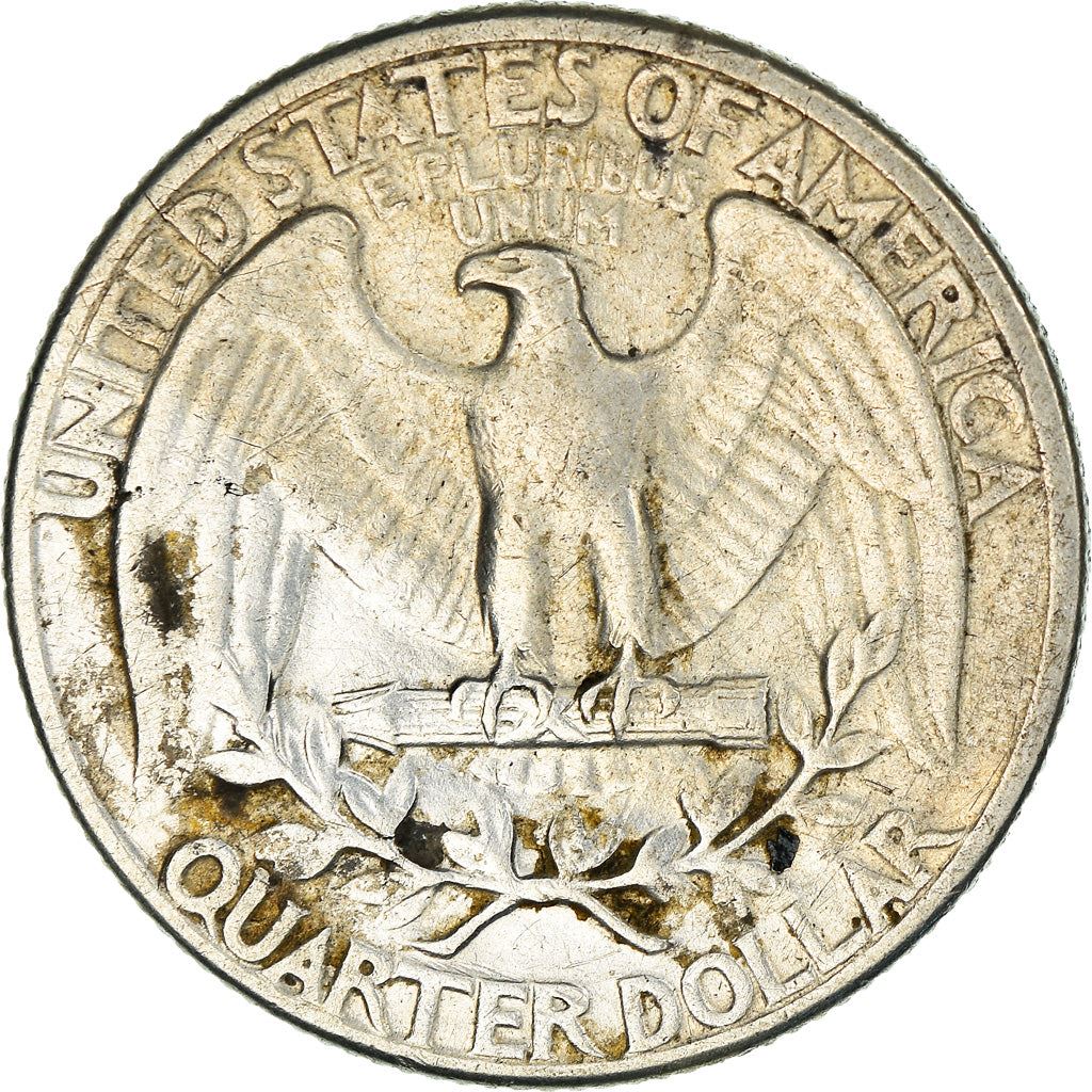 アメリカ合衆国 | 1/4ドル硬貨 | ジョージ・ワシントン | KM:164 | 1932年 - 1964年