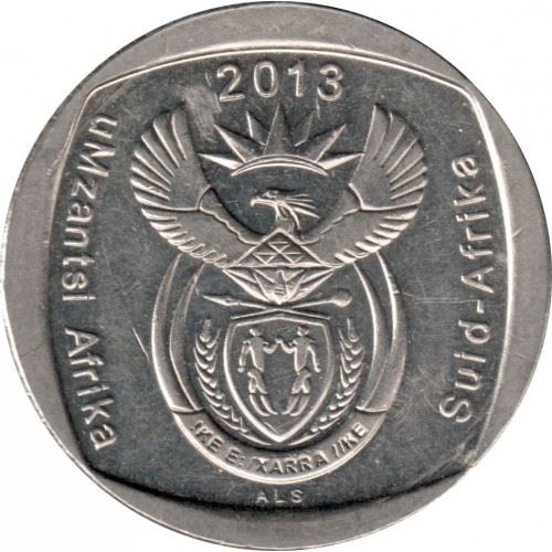 South Africa 2 Rand uMzantsi Afrika - Suid-Afrika Coin KM505 2011 - 2013