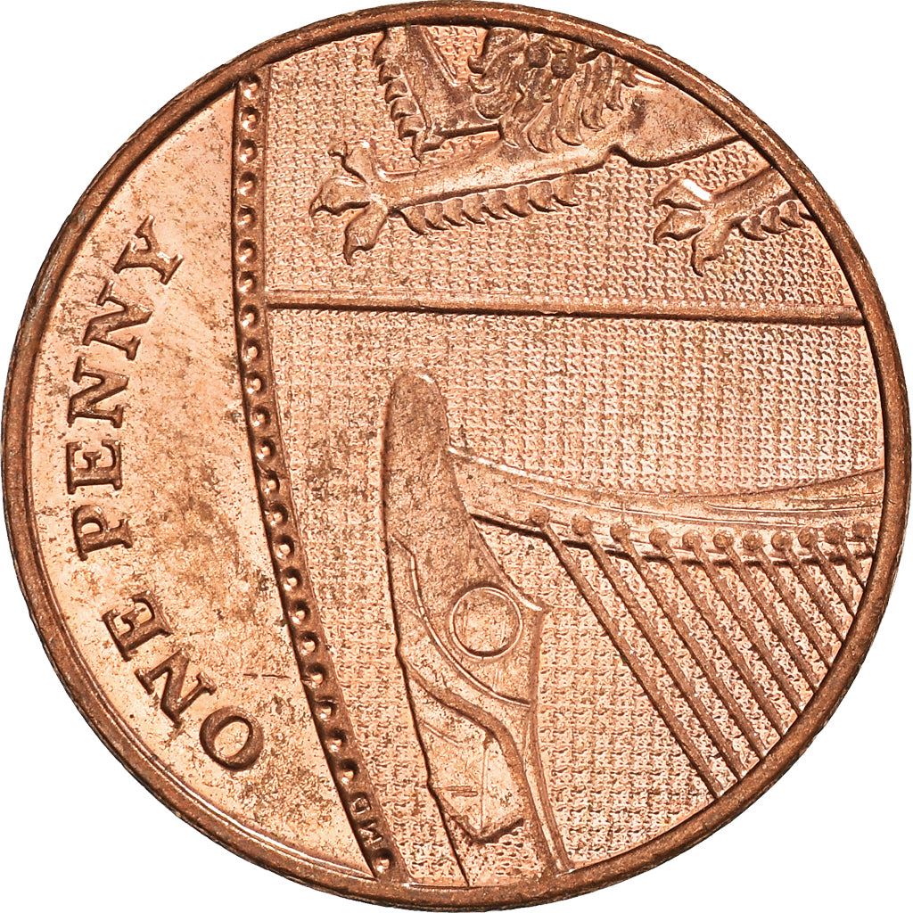 United Kingdom | 1 Penny Coin | Elizabeth II | Km:1339 | 2015 - 2022