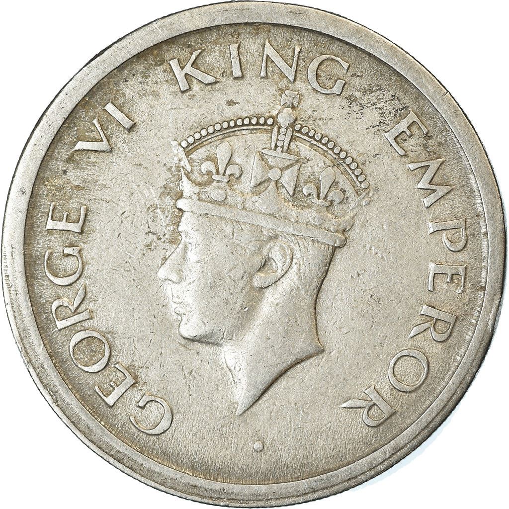 India - British | 1 Rupee Coin | King George VI | Km:559 | 1947