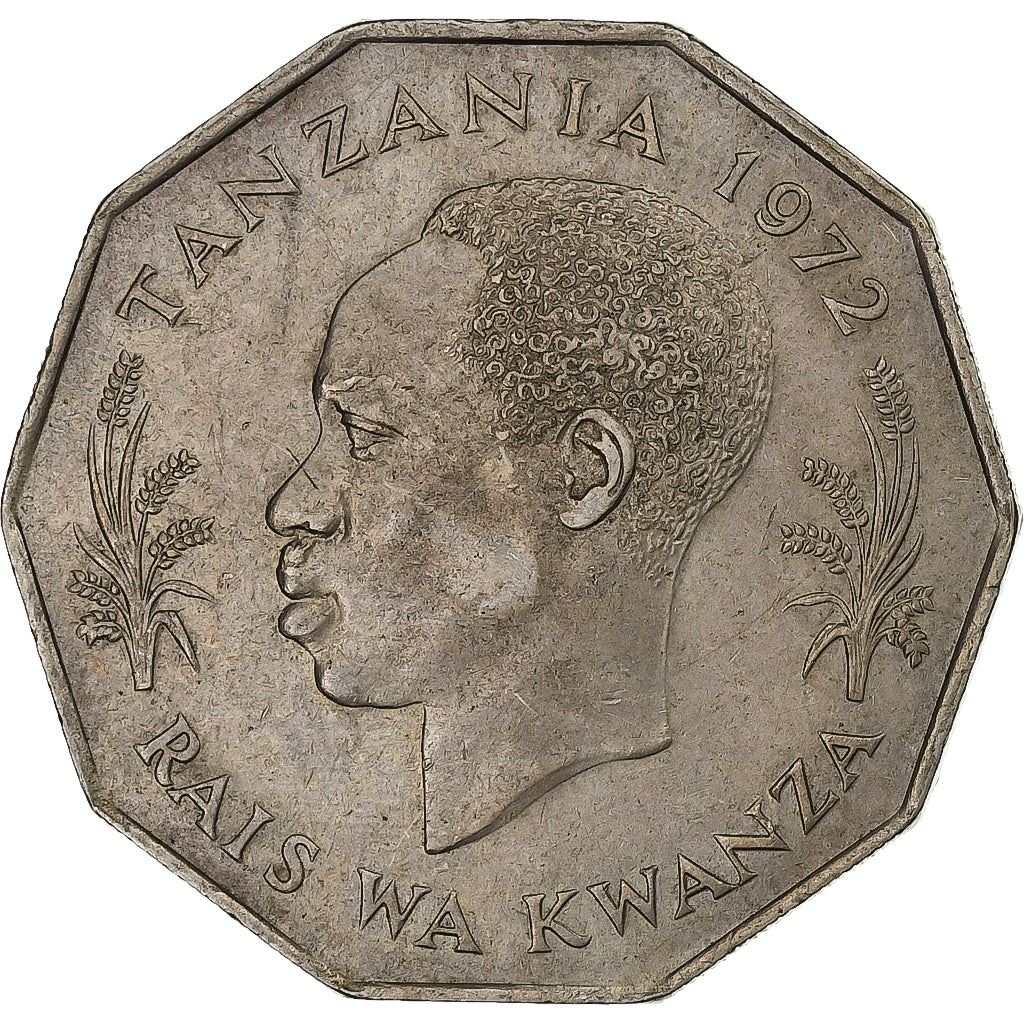 Tanzania | 5 Shilingi Coin | FAO | Km:6 | 1972 - 1980