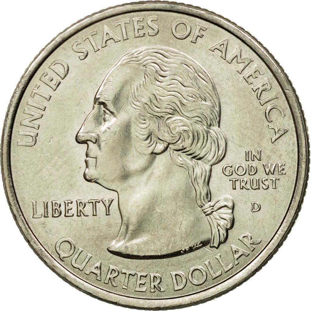 United States | 1/4 Dollar Coin | Rhode Island | Km:320 | 2001